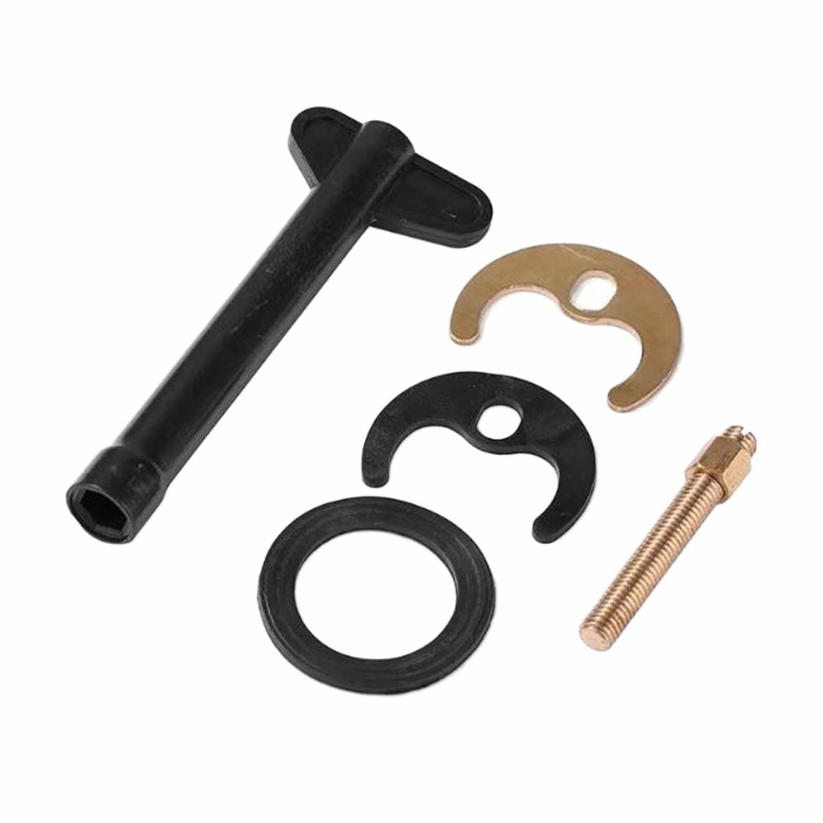 Basin Mixer Tap - Einloch-Waschtischarmatur-Montageset, Edelstahlbolzen mit Sechskantschlüssel für Küchenarmaturen,
