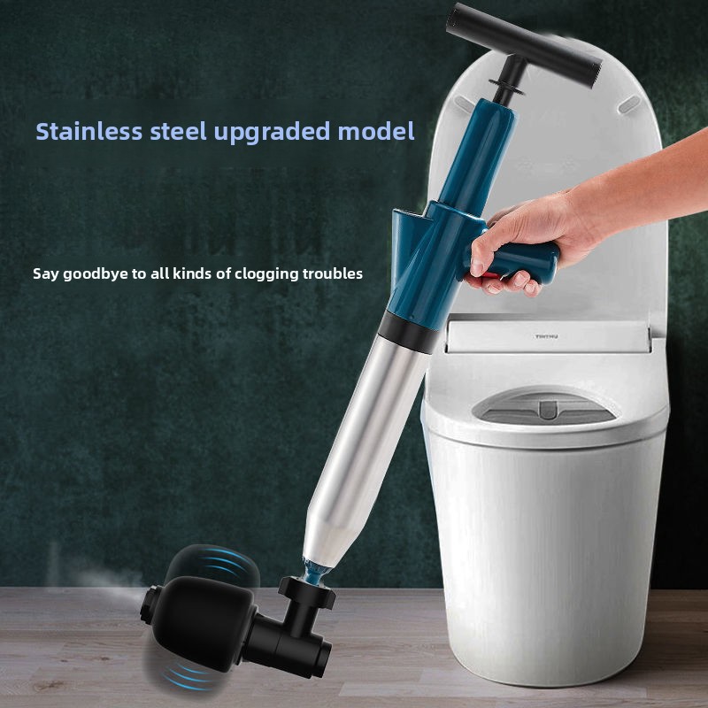 Plunger Toilet - Hochdruck-Luftabflussreiniger für Badezimmer, Waschbecken und Abflüsse,