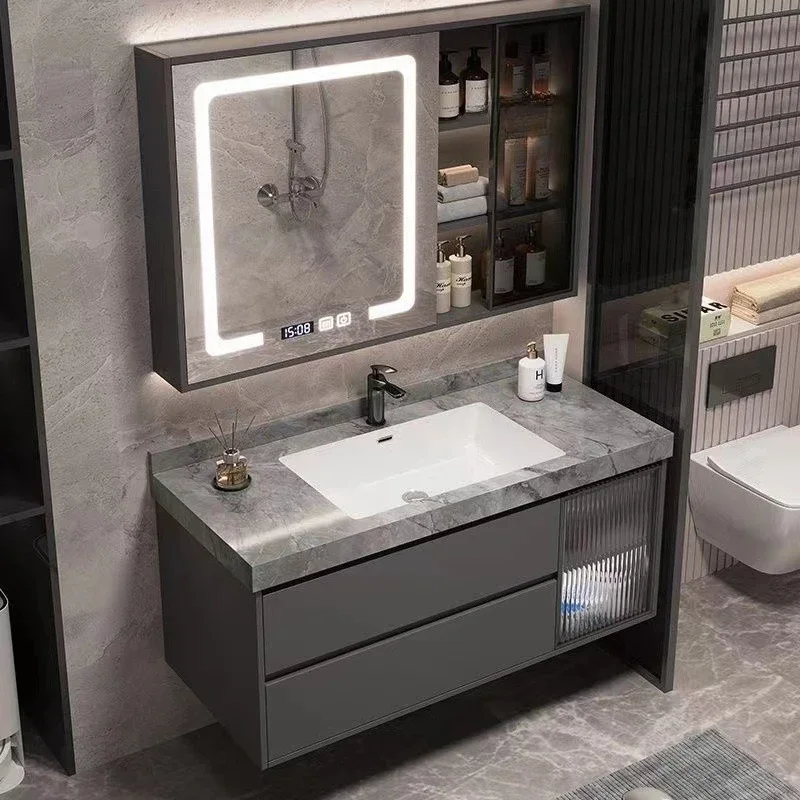 Luxuriöser Badezimmerschrank m – Home Bathroom Vanity Combo Bewertung und Preis