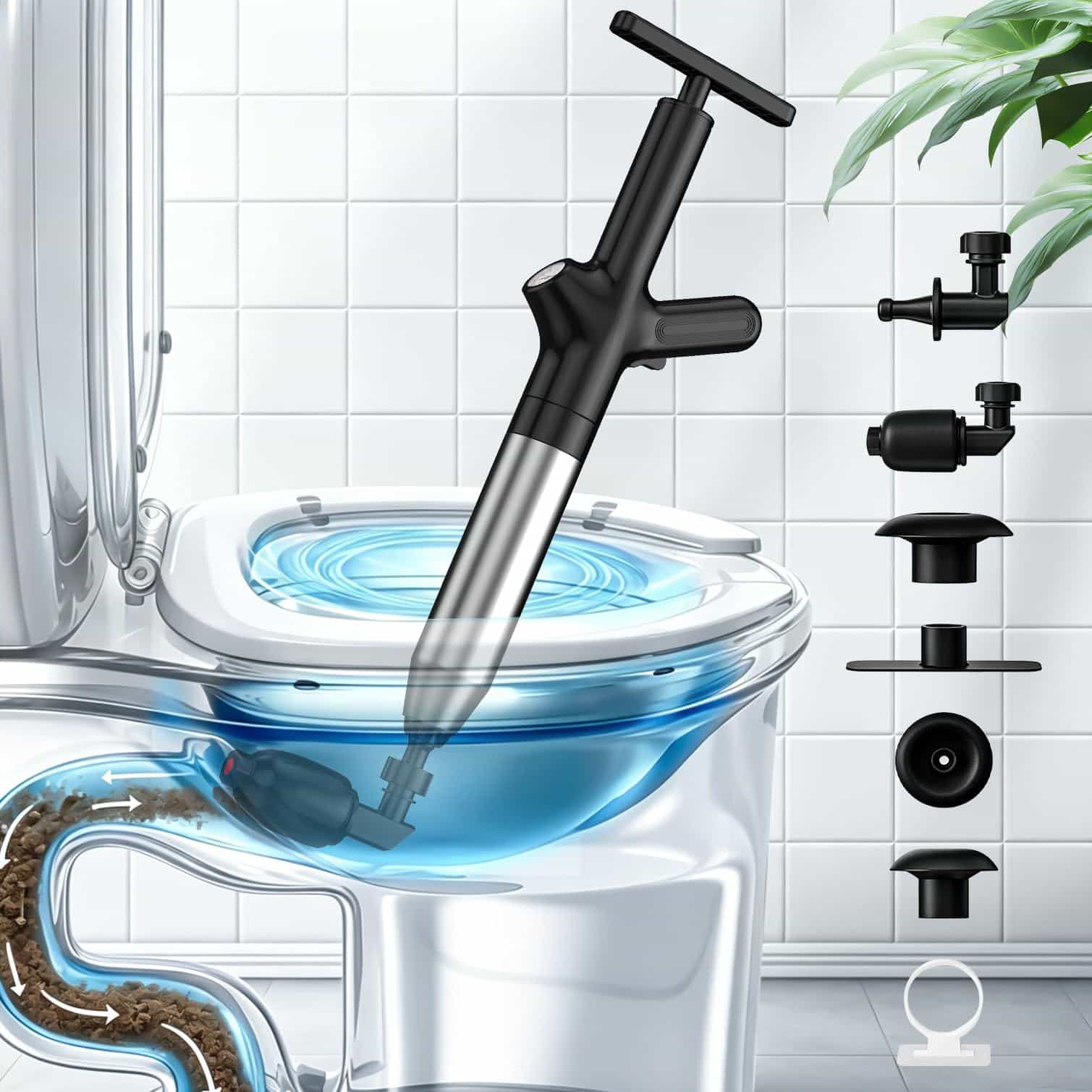 Toiletten-Spülsystem, Hochdruc – Plunger Toilet Bewertung und Preis
