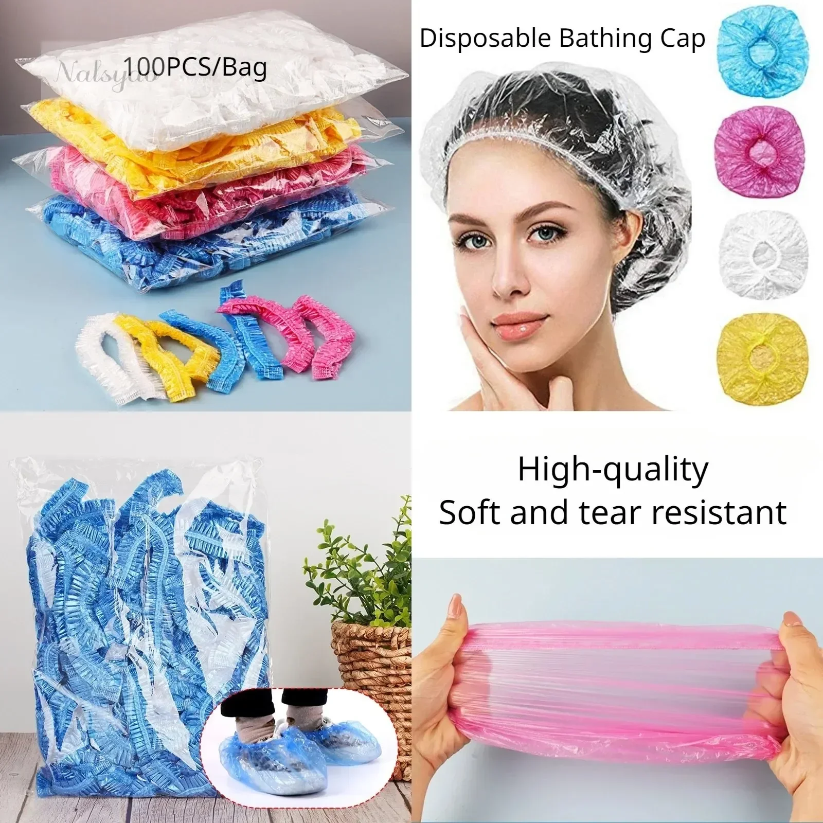 Einweg-Duschhaube, transparent – Home Essentials Bathroom Storage Bewertung und Preis